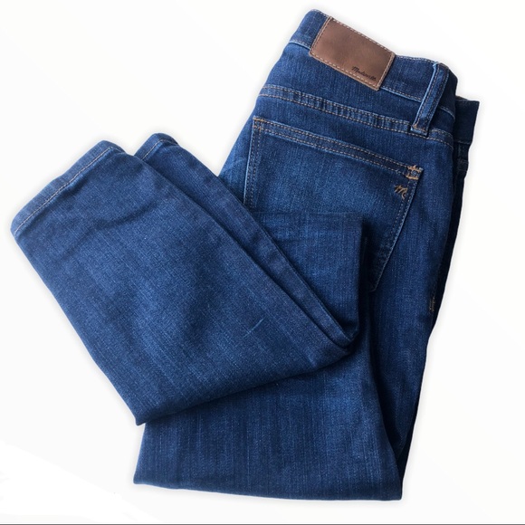 Madewell Skinny Skinny 8” Riverdale Wash 25 F9016 - Picture 5 of 14